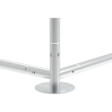 HOBAG Enclos Poulailler 18 M² Parc Grillagé 6x3 M Acier Galvanisé - Naturel 4 HOBAG Enclos Poulailler 18 M² Parc Grillagé 6x3 M Acier Galvanisé - Naturel – Image 4