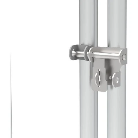 HOBAG Enclos Poulailler 18 M² Parc Grillagé 6x3 M Acier Galvanisé - Naturel 5 HOBAG Enclos Poulailler 18 M² Parc Grillagé 6x3 M Acier Galvanisé - Naturel – Image 5