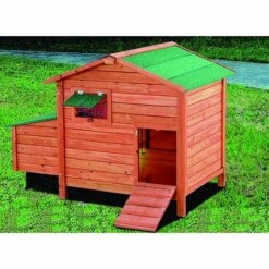 Poulailler De Jardin Gardiun Ohio 90x136x99 Cm En Bois Et Métal Galvanisé -Polire Soldes Boutique 6616931 2