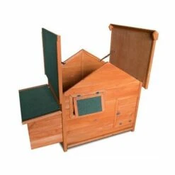 Poulailler De Jardin Gardiun Ohio 90x136x99 Cm En Bois Et Métal Galvanisé -Polire Soldes Boutique 6616931 3