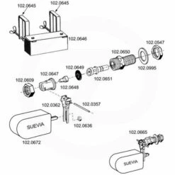 Levier Flotteur Abreuvoir Suevia 75mm