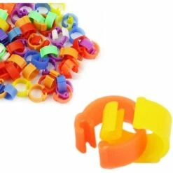 Lot De 100 Anneaux Pour Oiseaux, Poule, Pigeon, Volaille, Colombe, Canard, Perroquet -Adélala 9 Lot De 100 Anneaux Pour Oiseaux, Poule, Pigeon, Volaille, Colombe, Canard, Perroquet -Adélala -Polire Soldes Boutique 66380067 5