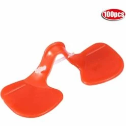 BEARSU Yeux De Poulet Lunettes Protecteur Anti-acariens Deuxième Génération Grand Masque Yeux De Poulet Poule Picorer Prévention Pour La Volaille 100pcs -Polire Soldes Boutique 66762762 5