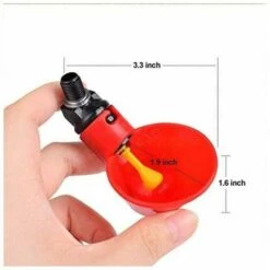 Animalerie Distributeurs D'eau Automatique Pour Poulet Canard Volaille - Automatique De L'eau Potable Tasses Bird Coop Feed Volaille Poulet Volailles Abreuvoir D'eau Potable Tasses (12 Pcs) LangRay 9 Animalerie Distributeurs D'eau Automatique Pour Poulet Canard Volaille - Automatique De L'eau Potable Tasses Bird Coop Feed Volaille Poulet Volailles Abreuvoir D'eau Potable Tasses (12 Pcs) LangRay -Polire Soldes Boutique 66811002 5