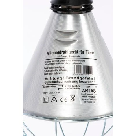 POULAILLER DIRECT Protecteur De Lampe Infrarouge Volailles 5m - Kerbl 3 POULAILLER DIRECT Protecteur De Lampe Infrarouge Volailles 5m - Kerbl – Image 3