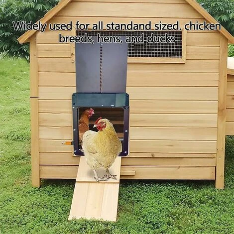 DONTODENT 2022new Porte De Poulailler Automatique Porte De Poulailler à Détection De Lumière Pleine Porte De Poulailler Porte De Poulailler Multi-modes Porte De Poulet Automatique 3 DONTODENT 2022new Porte De Poulailler Automatique Porte De Poulailler à Détection De Lumière Pleine Porte De Poulailler Porte De Poulailler Multi-modes Porte De Poulet Automatique – Image 3