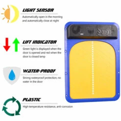 LADACèE Porte De Poulailler Automatique Porte De Poulailler Automatique Sensible à La Lumière, Minuterie D'ouverture Retardée Du Soir Et Du Matin 9 LADACèE Porte De Poulailler Automatique Porte De Poulailler Automatique Sensible à La Lumière, Minuterie D'ouverture Retardée Du Soir Et Du Matin -Polire Soldes Boutique 67596928 5