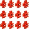 ECHOO Tétine à Eau De Volaille, Abreuvoir Automatique Pour Tétine De Poulet Avec Montage Latéral Horizontal, Abreuvoir Pour Poulets Deau, Lot De 12