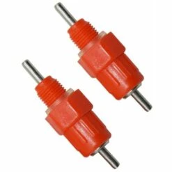 ENLENK 5 Pcs Eau Tetine Poulet Alimentateur Fournitures De Volaille Poule Vis Dans Le Style -Polire Soldes Boutique 67880003 5