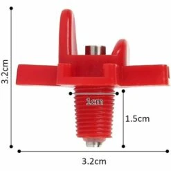 YIENJAOY AGILITY 12pcs Abreuvoir Poulet, Eau Tétine Poule Alimentateur Fournitures De Volaille Automatique, Distributeur D'eau Canard à Montage Latéral Horizontal Pour Abreuvoir D'eau Propre -Polire Soldes Boutique 67902762 4