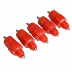 ECHOO 10 Morceaux De Sucette D'eau Mangeoire De Poulet Fournitures De Volaille Style De Vis De Poule -Polire Soldes Boutique 67933767 4