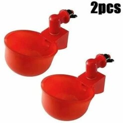 ENLENK Abreuvoirs Automatiques De Poulet, Bols, Abreuvoirs De Volaille De Ferme - 2pcs -Polire Soldes Boutique 68011622 5