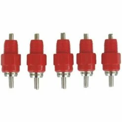 QERSTA Eau Tetine Poulet Alimentateur Fournitures De Volaille Poule Vis Dans Le Style,,5PCS