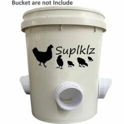 OYLDA Kit D'alimentation Par Gravité Pour Poulets, Résistant à La Pluie Et Au Vent -Polire Soldes Boutique 68140079 3