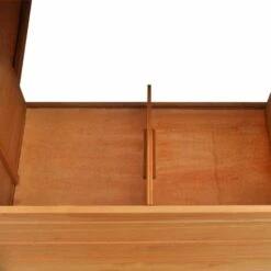 VidaXL Poulailler D'extérieur Avec 1 Nichoir Bois - Brun -Polire Soldes Boutique 732610 4