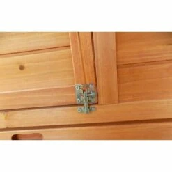 WILTEC Abri Pour Rongeurs Clapier Poulailler Petits Animaux Espace Libre -Polire Soldes Boutique 878367 3