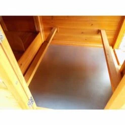 WILTEC Abri Pour Rongeurs Clapier Poulailler Petits Animaux Espace Libre -Polire Soldes Boutique 878367 4