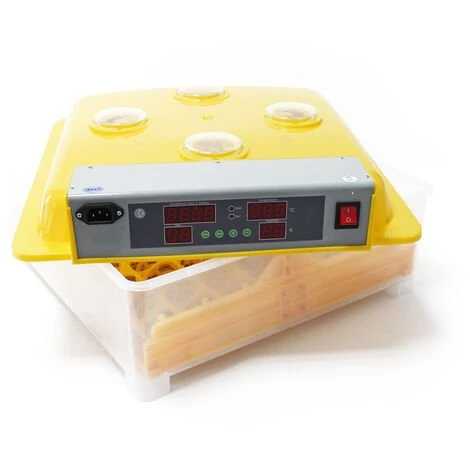 WILTEC Couveuse Automatique 48 Oeufs Appareil à Couver Incubateur 4 Fenêtres De Surveillance 2 WILTEC Couveuse Automatique 48 Oeufs Appareil à Couver Incubateur 4 Fenêtres De Surveillance – Image 2